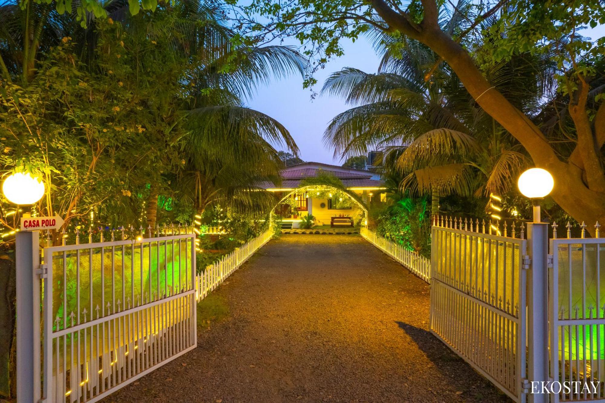Eko Stay- Casa Polo Villa Alībāg Exteriér fotografie
